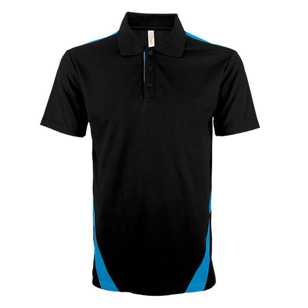 QD79 - Unisex CVC Cut & Sew Polo Shirt 200gsm