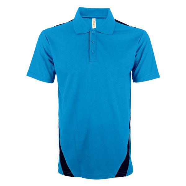 QD79 - Unisex CVC Cut & Sew Polo Shirt 200gsm