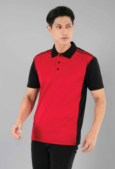 QD80 - Unisex Microfibre Mini Eyelet Polo Shirt 150gsm