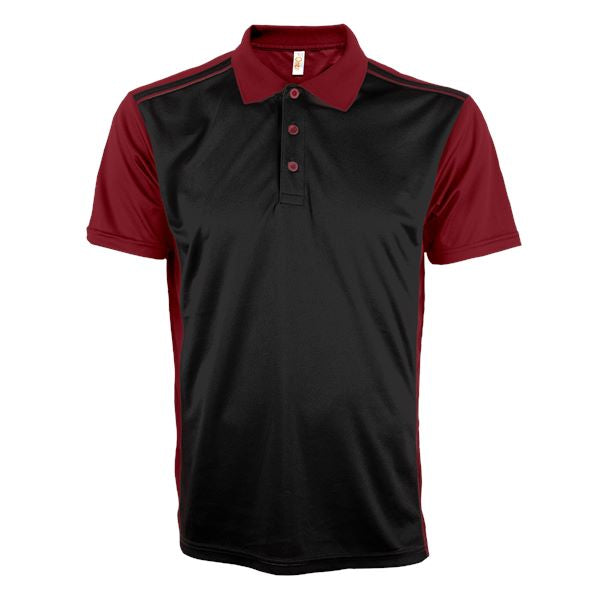 QD80 - Unisex Microfibre Mini Eyelet Polo Shirt 150gsm