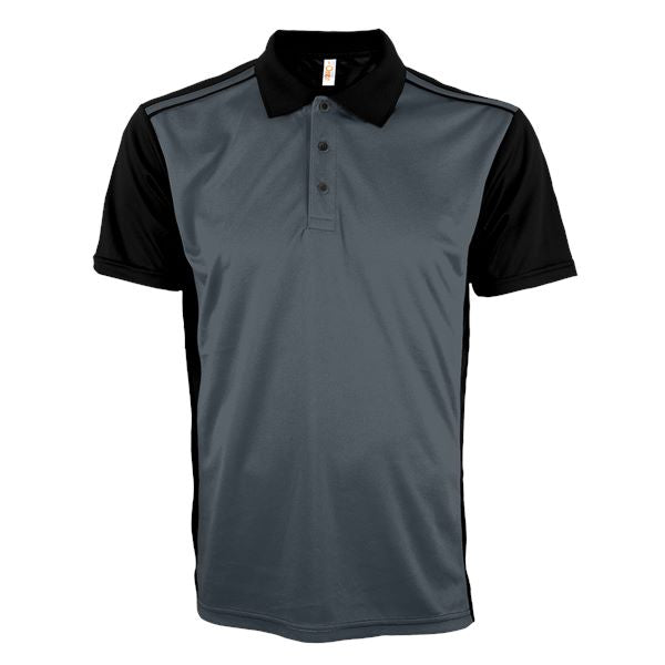 QD80 - Unisex Microfibre Mini Eyelet Polo Shirt 150gsm