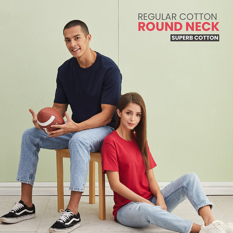 RC06 - Regular Roundneck - Superb Cotton Interlock 220GSM