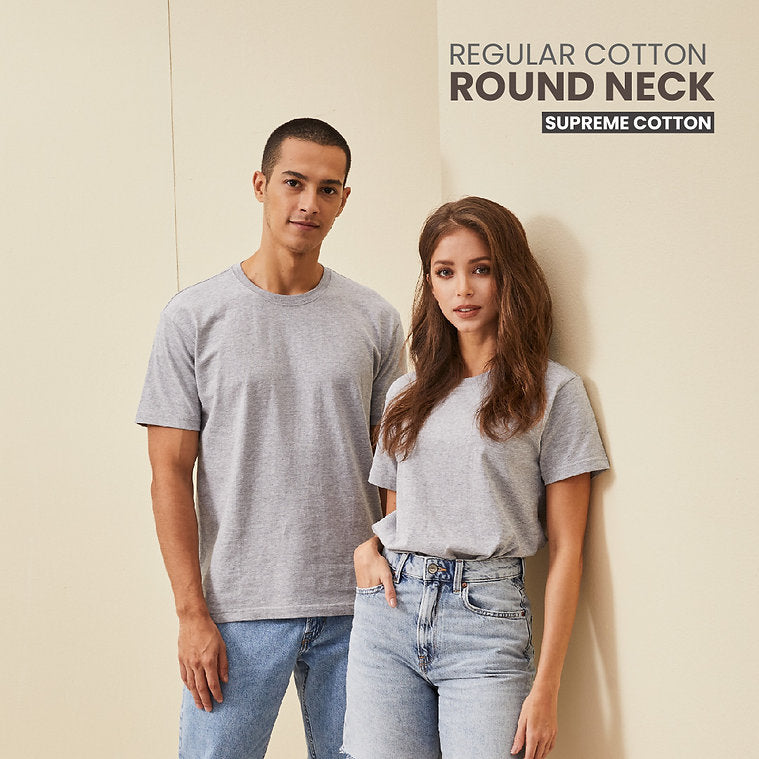 RC07 - Regular Round Neck - Supreme Cotton 230GSM