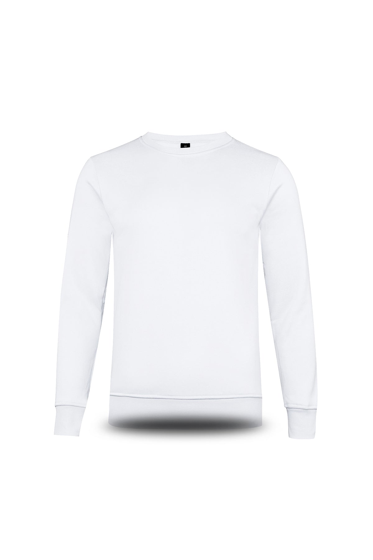 Beam Long Sleeve Sweat Shirt White