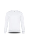 Beam Long Sleeve Sweat Shirt White