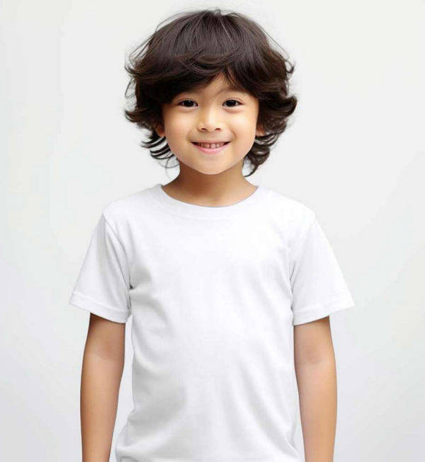 RMK01 - Kids Basic Microfiber Round Neck 160GSM
