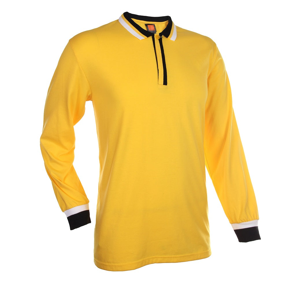 SJ05 - Unisex TC Long Sleeve Polo Shirt 175gsm