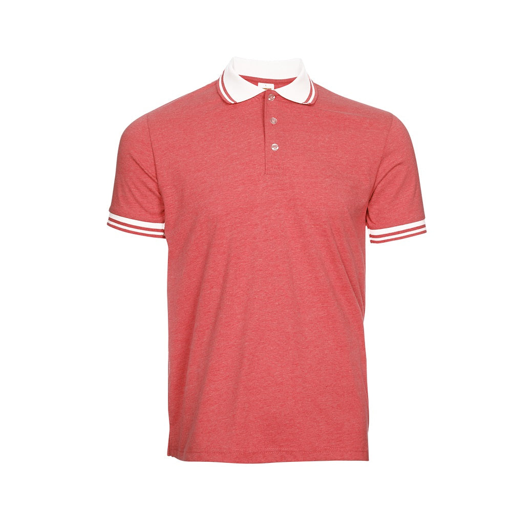 SJ08 - Unisex TC Polo Shirt Tipped Collar & Cuff 175gsm