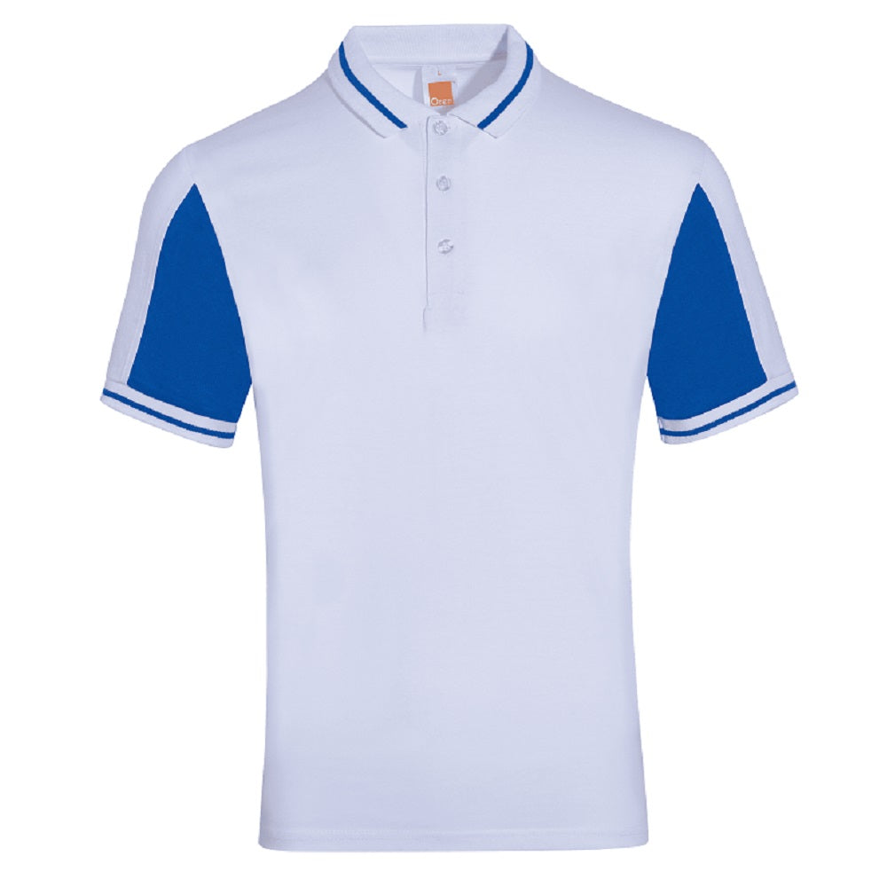 SJ09 - Unisex TC Polo Shirt Tipped Collar & Cuff 175gsm