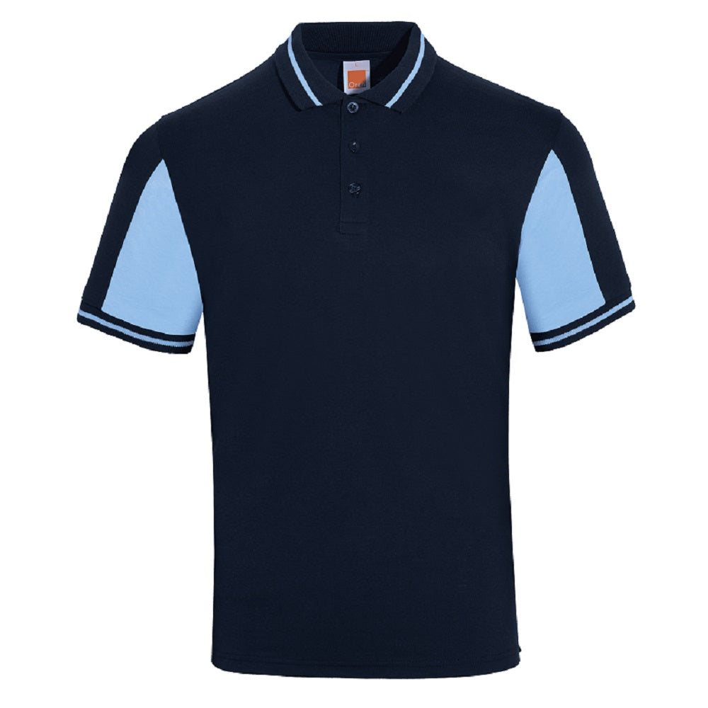 SJ09 - Unisex TC Polo Shirt Tipped Collar & Cuff 175gsm