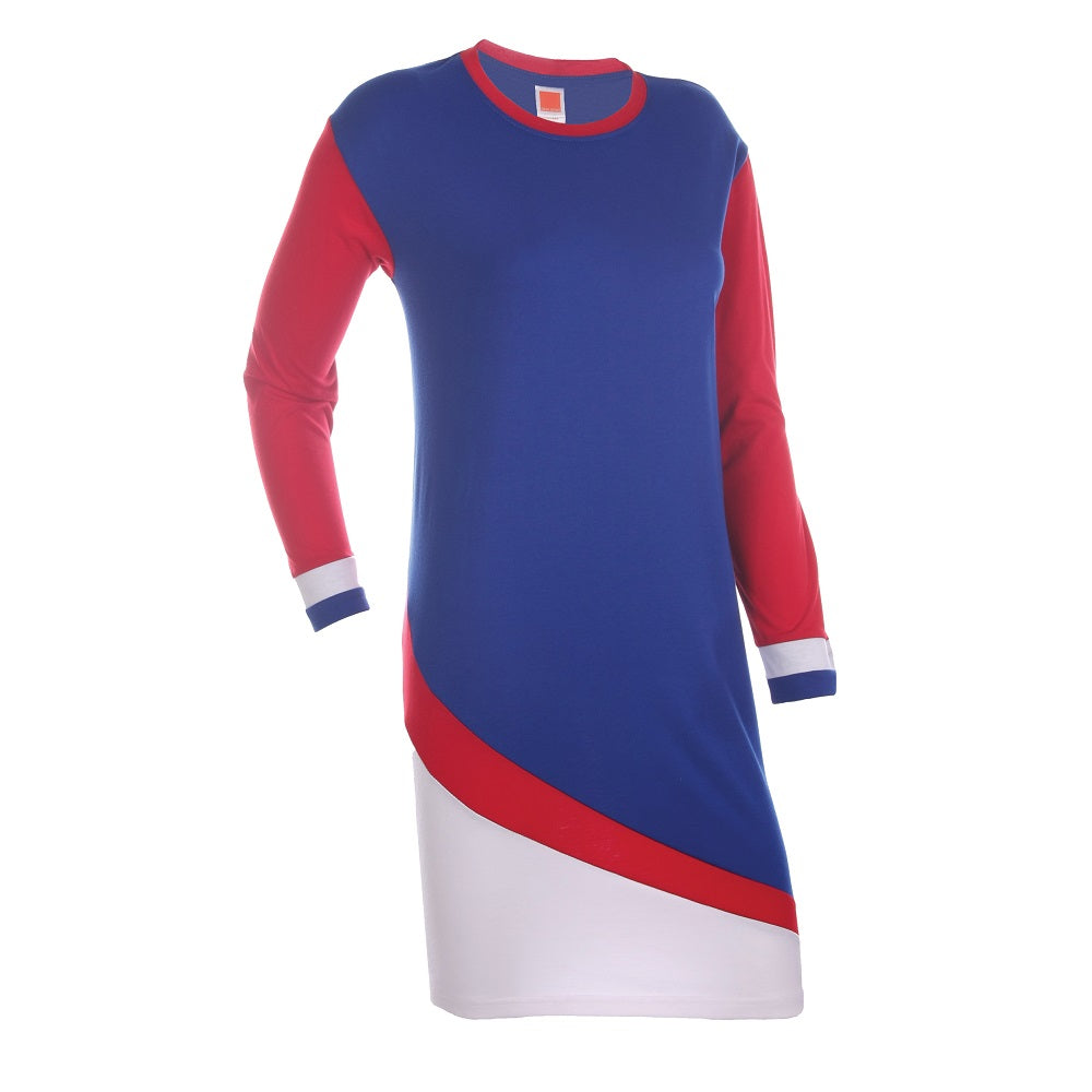 SK02 - FEMALE TC Round Neck Long Sleeve Muslimah 175gsm