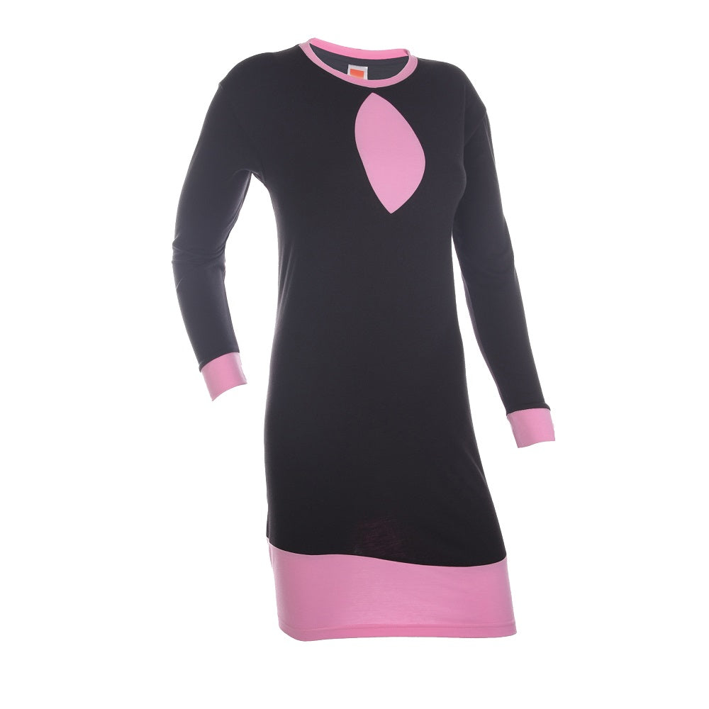 SK03 - FEMALE TC Round Neck Long Sleeve Muslimah 175gsm