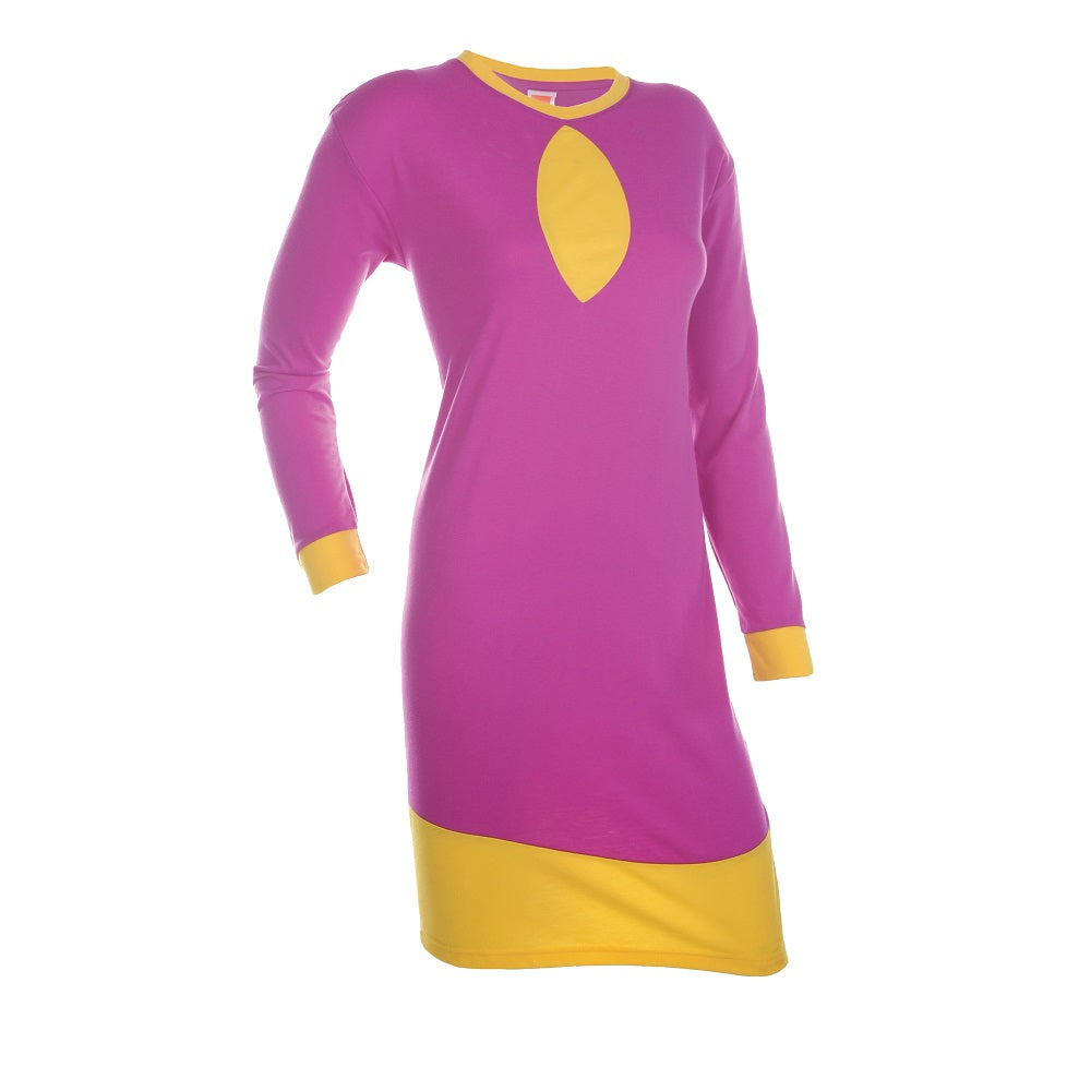 SK03 - FEMALE TC Round Neck Long Sleeve Muslimah 175gsm