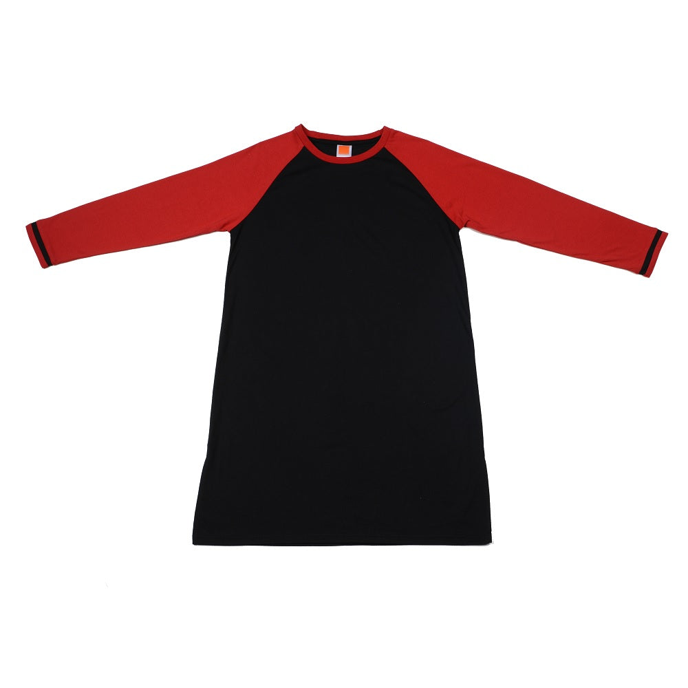 SK04 - FEMALE TC RAGLAN Long Sleeve Muslimah 175gsm