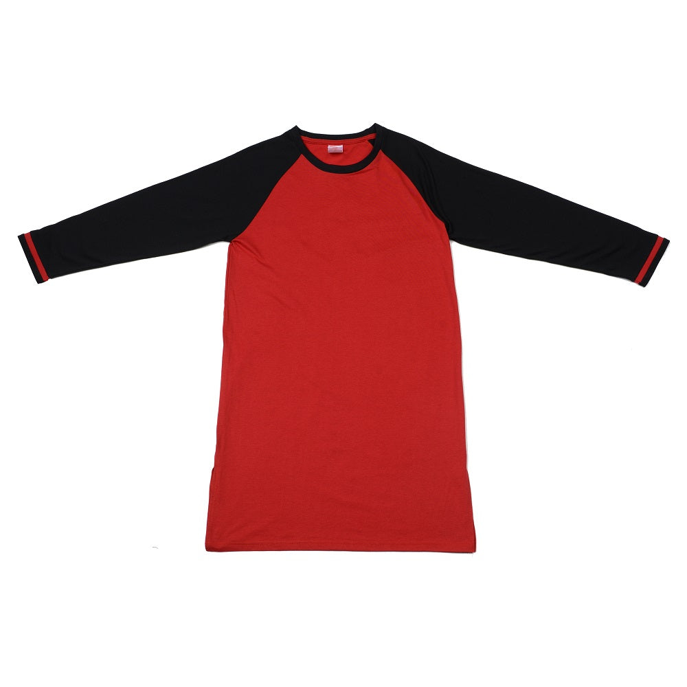 SK04 - FEMALE TC RAGLAN Long Sleeve Muslimah 175gsm