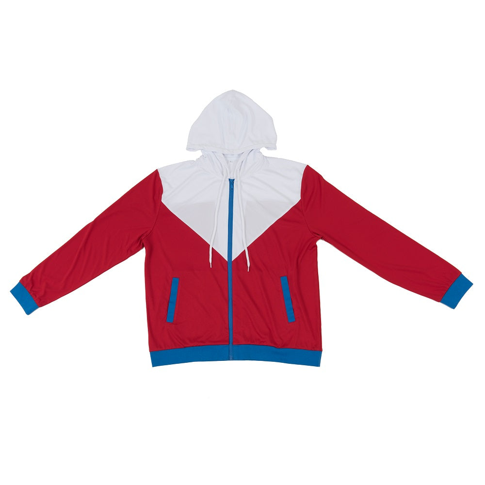 SS 11 - UNISEX POLYESTER INTERLOCK Full-Zip Hoodie 150gsm