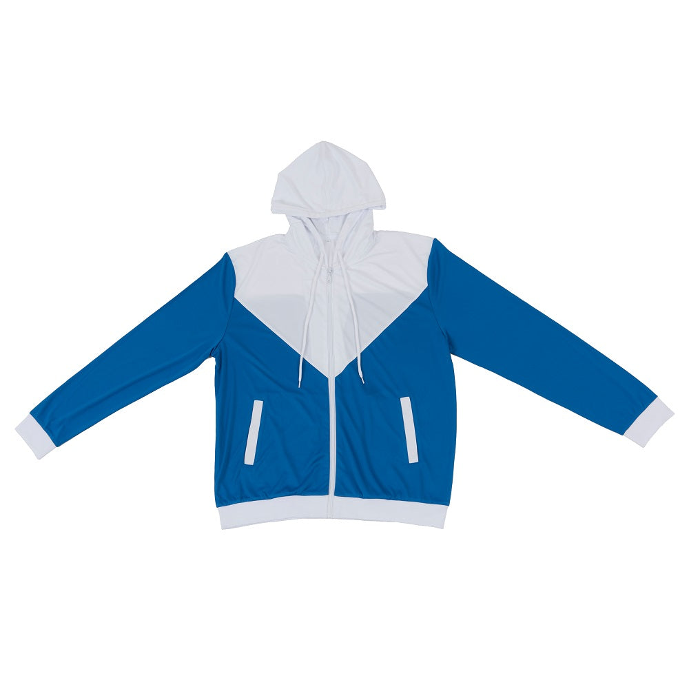 SS 11 - UNISEX POLYESTER INTERLOCK Full-Zip Hoodie 150gsm