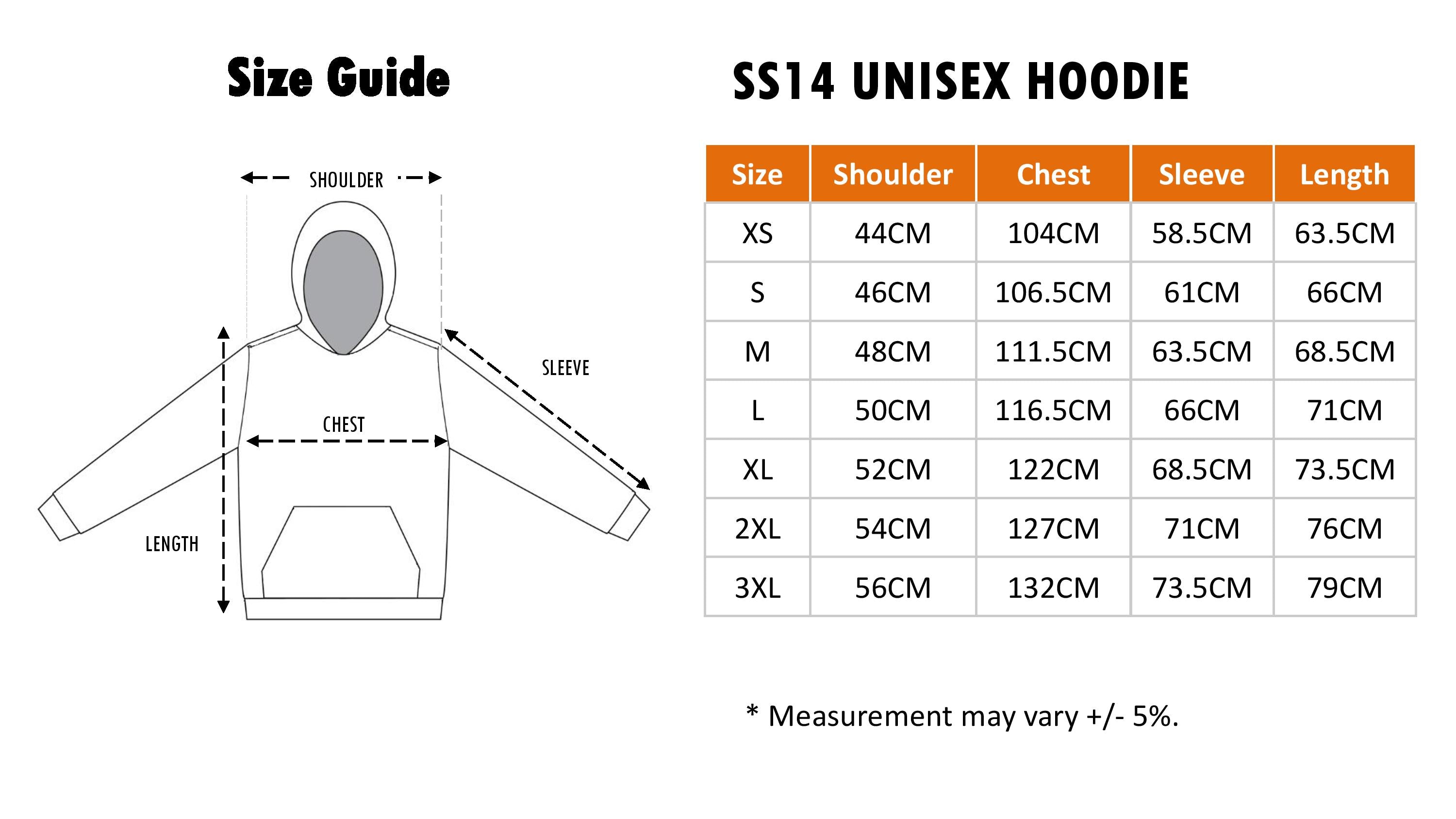 SS 14 - UNISEX PULLOVER Hoodie 250gsm