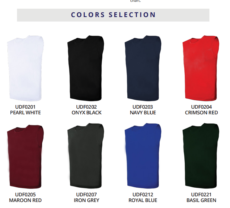 UDF02 - Ultifresh Performance Sport Singlet (Unisex)