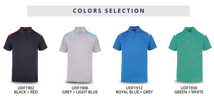 UDF19 - Ultifresh Contrast T Max Polo T-Shirt (Unisex)