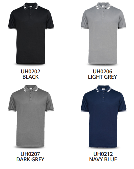 UH02- Ultifresh Double Pique FD Twin Tipped Polo T-Shirt (Unisex)