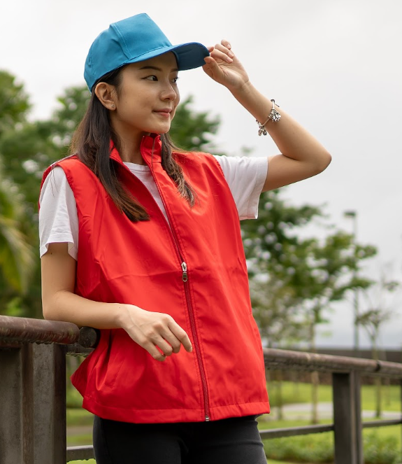 VJ 06 - UNISEX FULL-ZIP Sleeveless Vest Jacket 125gsm
