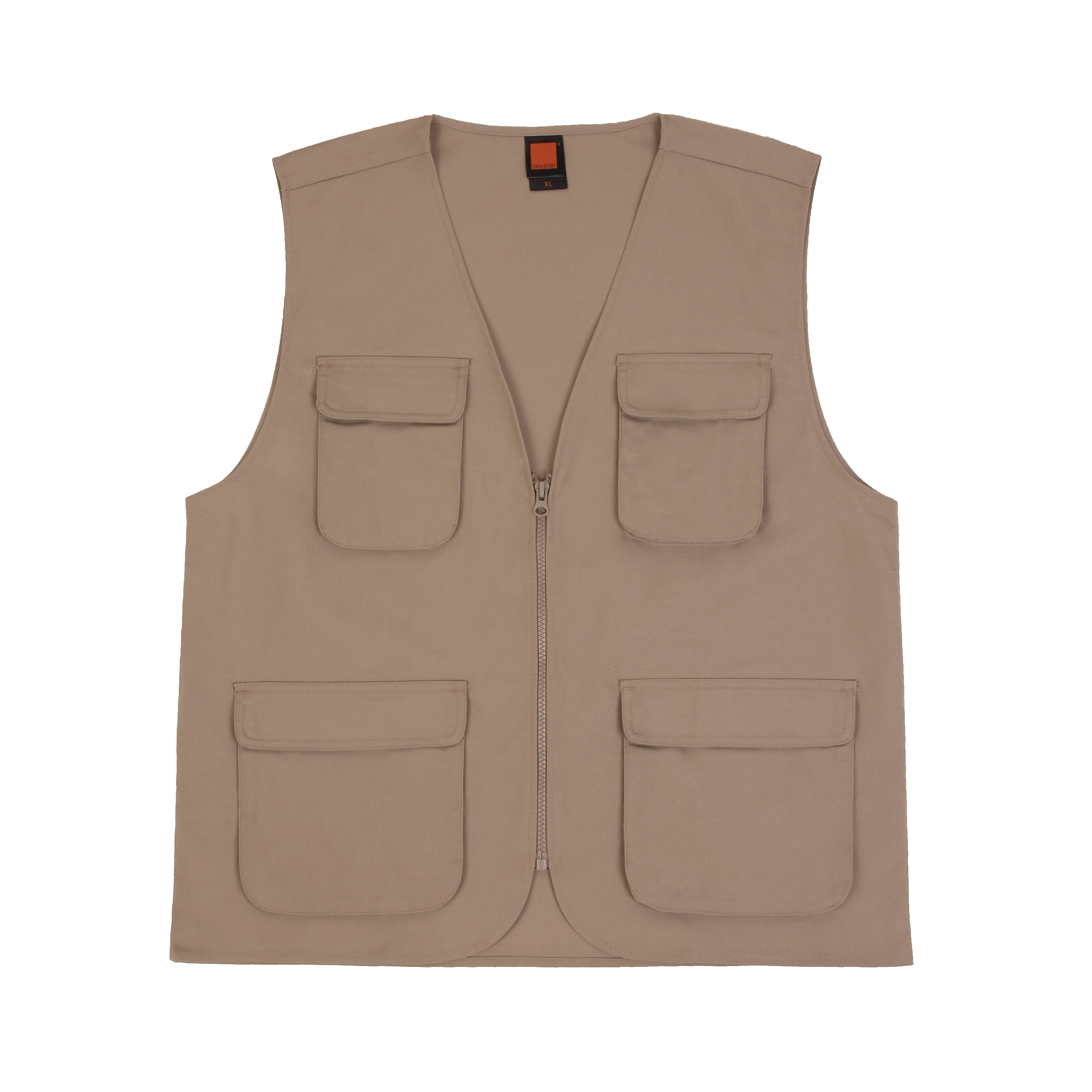 VT 03 - UNISEX UTILITY VEST Sleeveless 250gsm