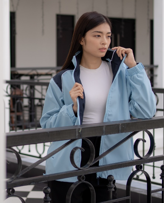 WR 03 - UNISEX FULL-ZIP Reversible Windbreaker 125gsm