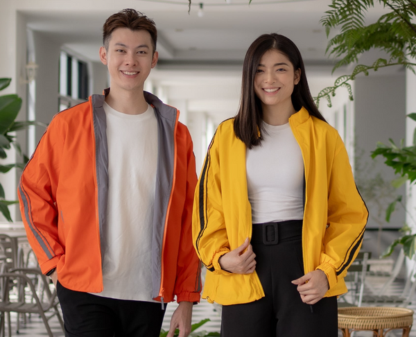 WR 04 - UNISEX FULL-ZIP Reversible Windbreaker 125gsm