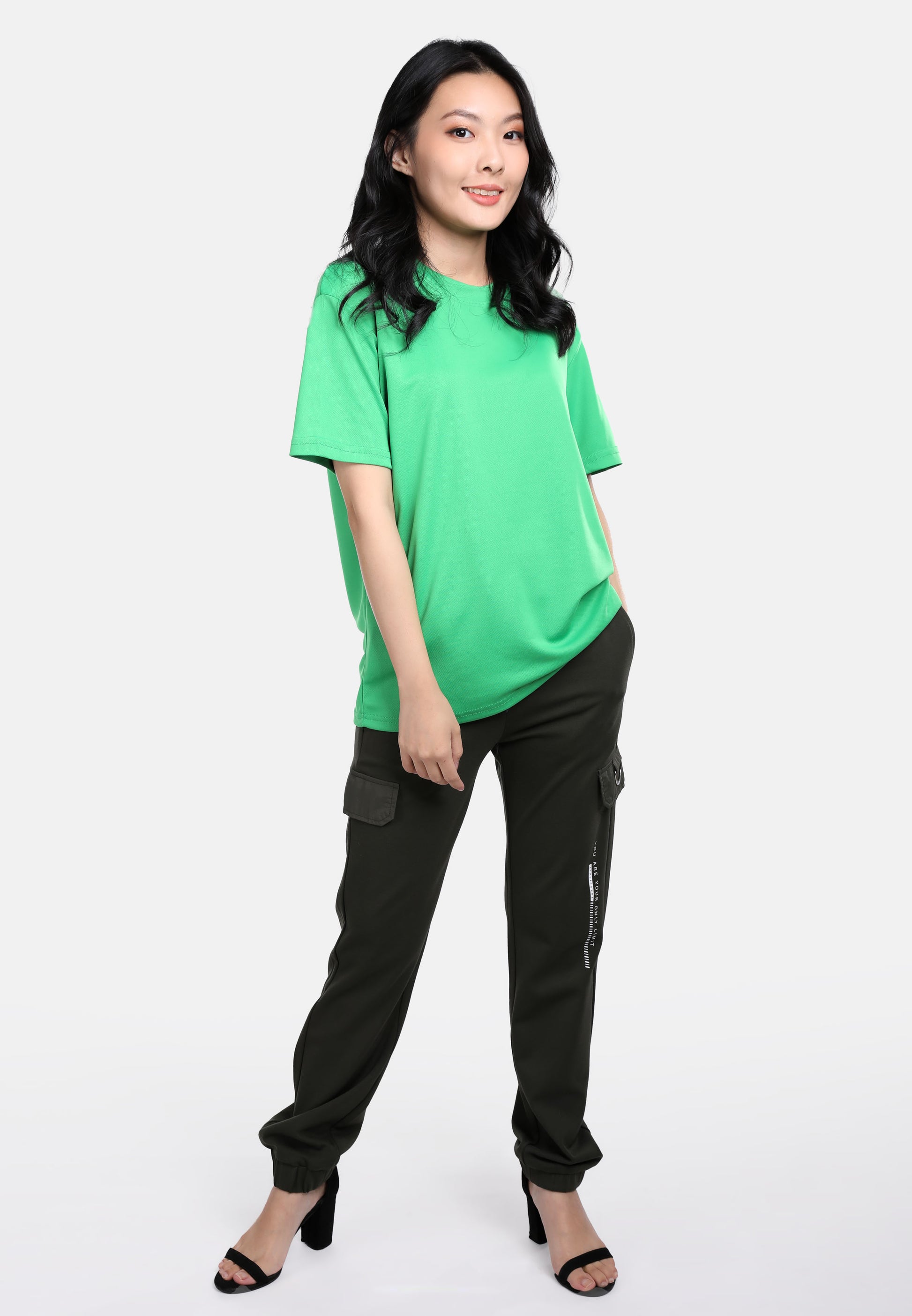 Women's Milo Green Microfiber T-Shirt