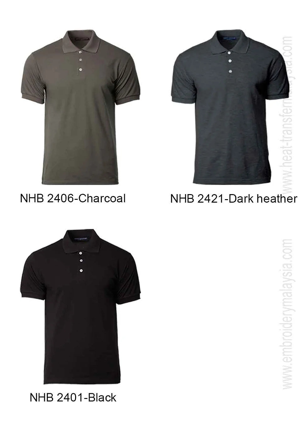 North Harbour Soft-Touch Polo T-shirt