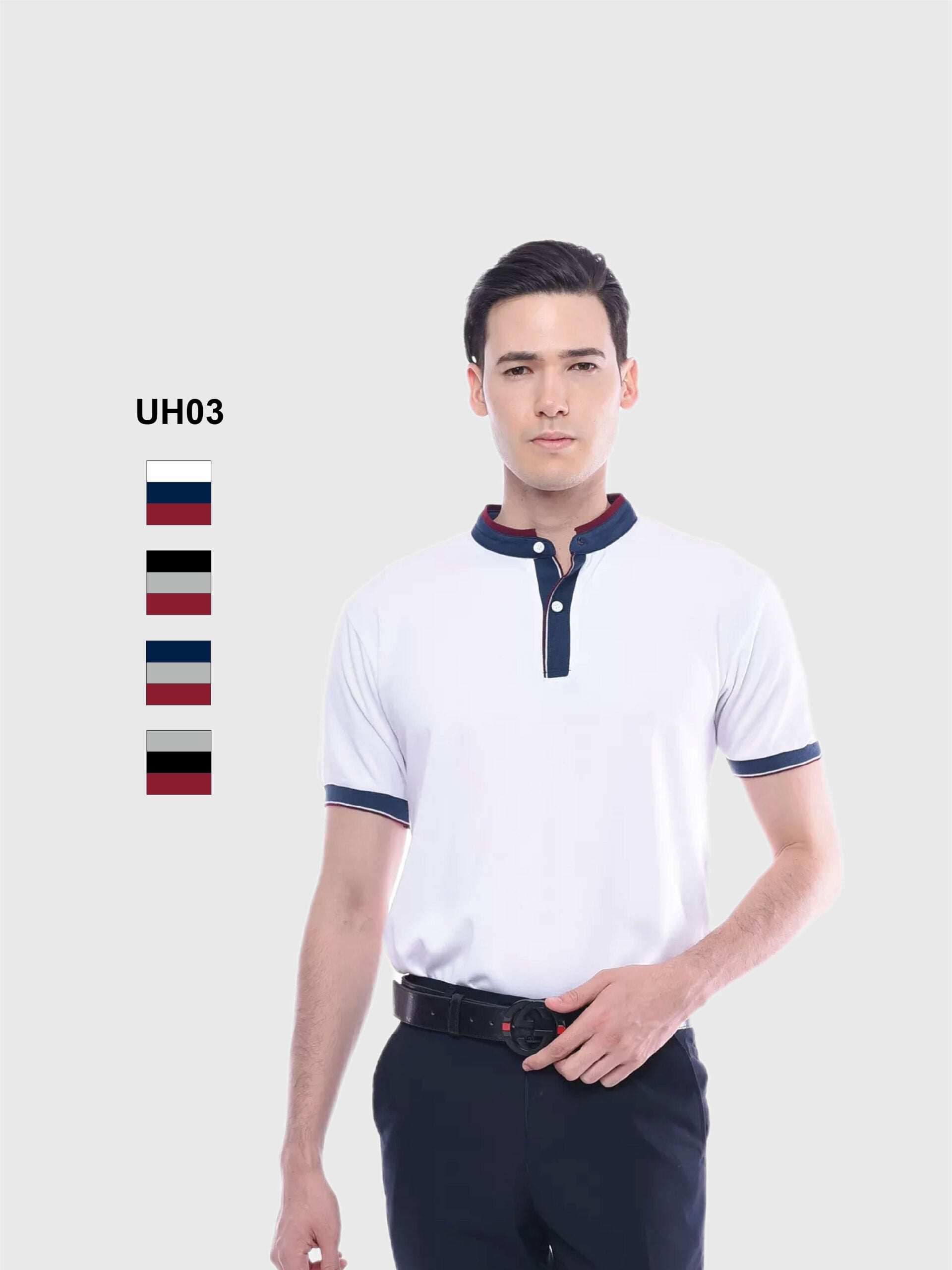 Ultifresh Double Pique Ace Collar Polo T-Shirt (Unisex)
