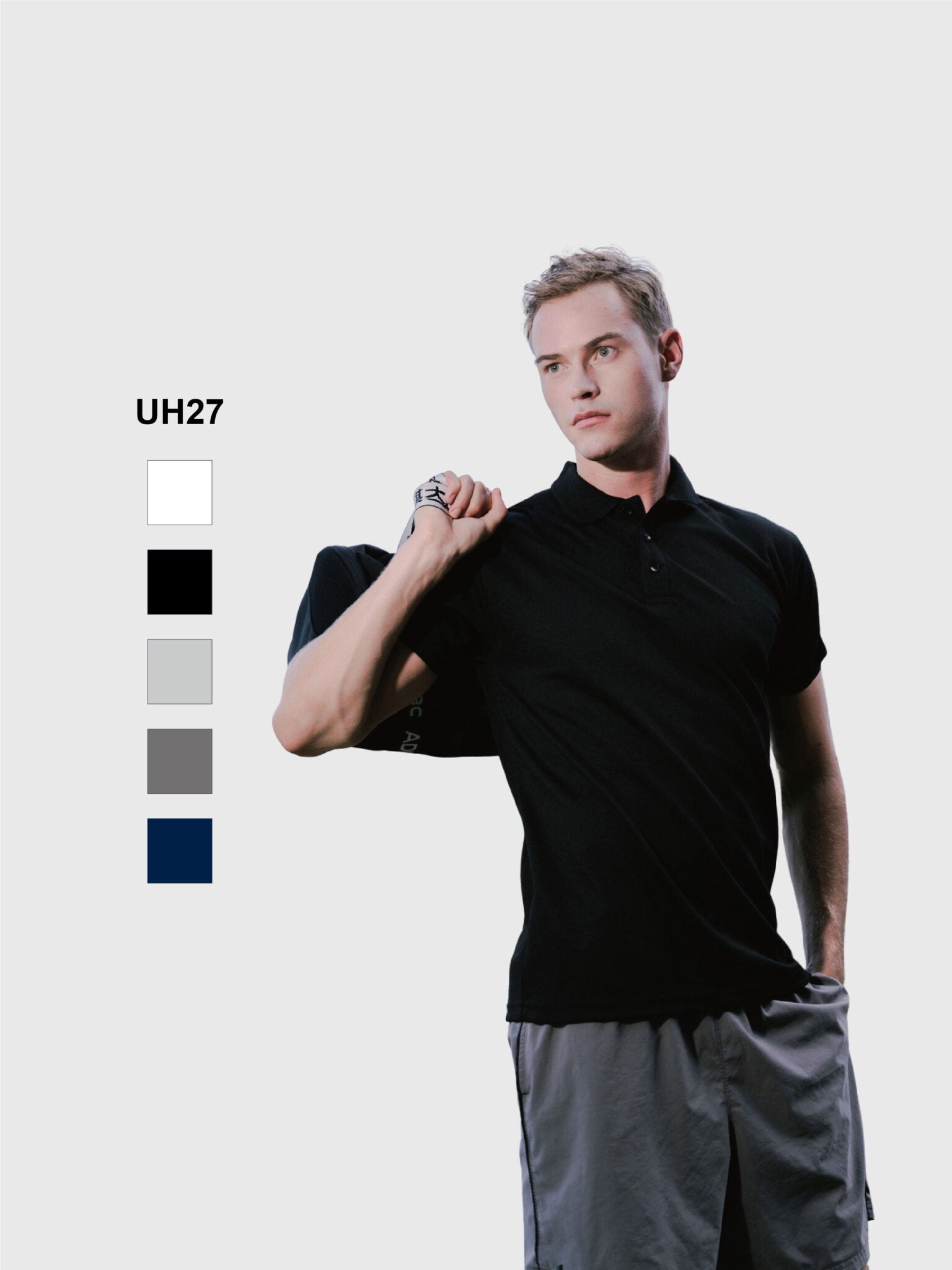 Ultifresh Double Pique Premium Plain Polo T-Shirt (Unisex)