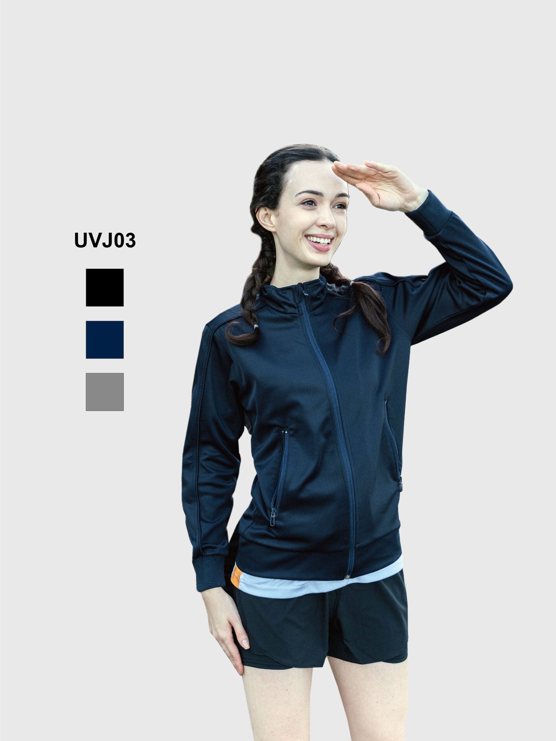 UVJ03- Ultifresh Full Moon Zip Up Jacket (Unisex)